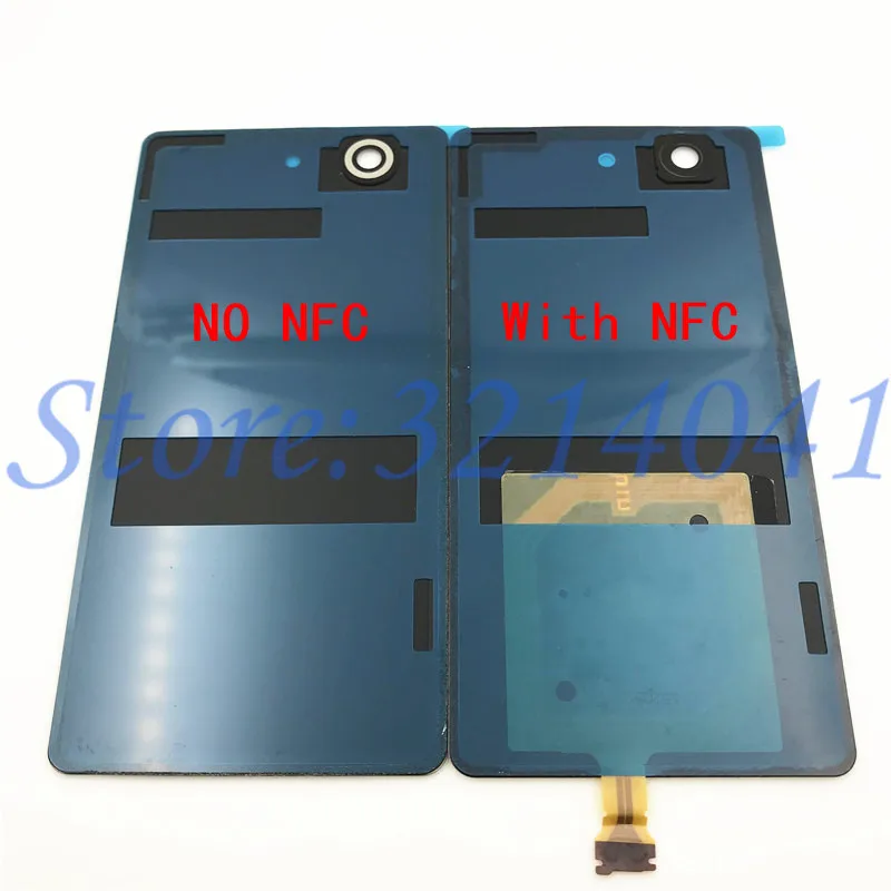 Стеклянная крышка корпуса батареи для Z3Mini запасная задняя крышка для sony Xperia Z3 Compact D5803 D5833 Z3 Mini с NFC