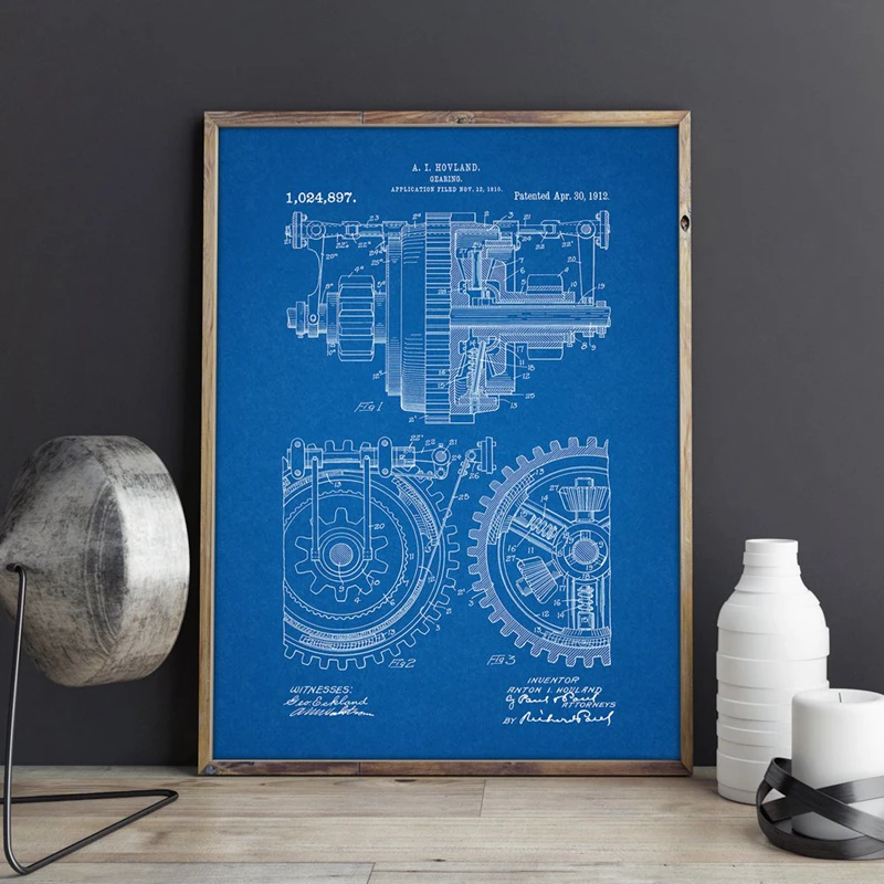 Wall Pictures Living Room Metal Gear | Mechanical Gears Wall