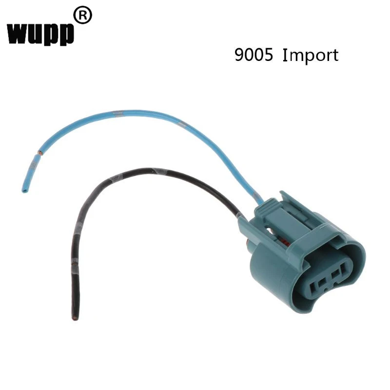 

Car styling Import 9005 Car Halogen Bulb Socket Power Adapter Plug Connector Wiring Harness dropshipping