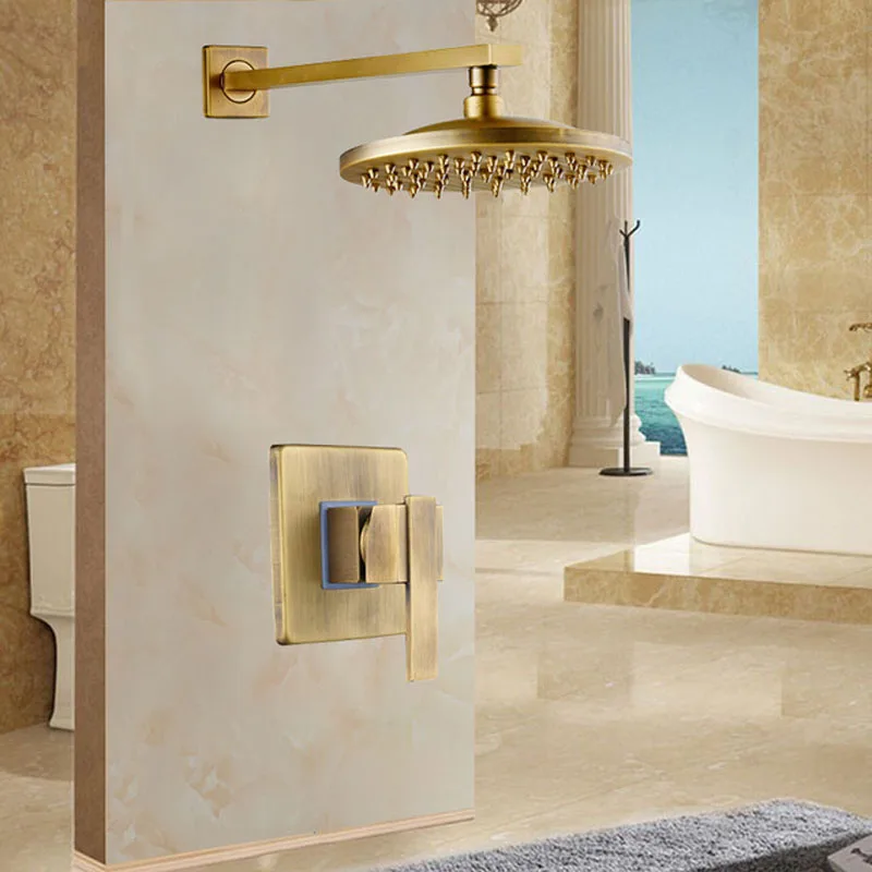 Antique-Brass-Wall-Mounted-Shower-Faucet-Sets-8-Brass-Rain-Shower-Head-Single-Lever-Shower-Mixer.jpg_640x640