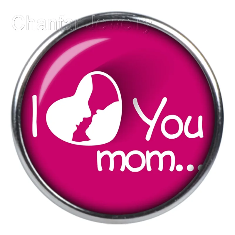 

Love MOM snap button for DIY snap button jewelry