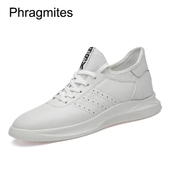 

Phragmites Summer Breathable Tenis Masculino White Hole Casual Shoes Big Size 44# Sneakers Men Running Shoes Flat Sneakers