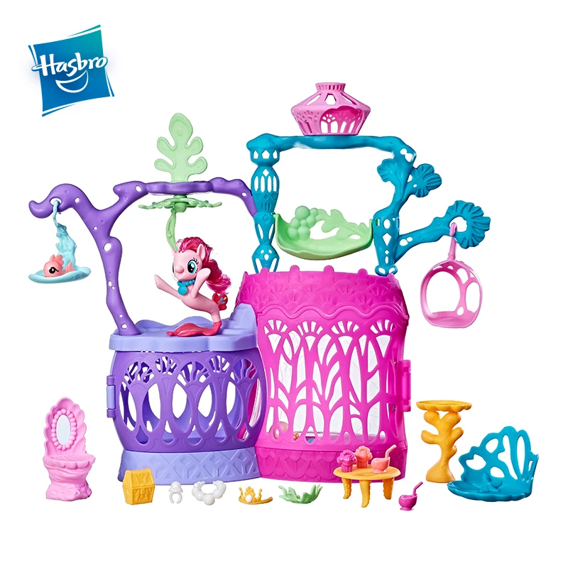 

Hasbro My Little Pony The Movie Seashell Lagoon Playset PVC Action Figure Collectible Model Doll Christmas gift