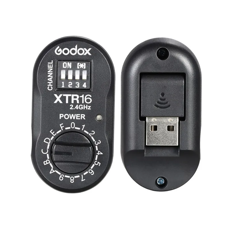 Godox XT-16 XT16 2,4G беспроводной стробоскоп вспышка триггер для X1C X1N XT-16 передатчик триггер Wistro AD360 DE QT DP QS GS GT серия