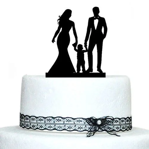 Украшение для торта в семейном стиле для свадьбы, вечеринки, дня рождения, юбилея, декоративные аксессуары для душа невесты, детский подарок, украшение для торта, деревенская свадьба