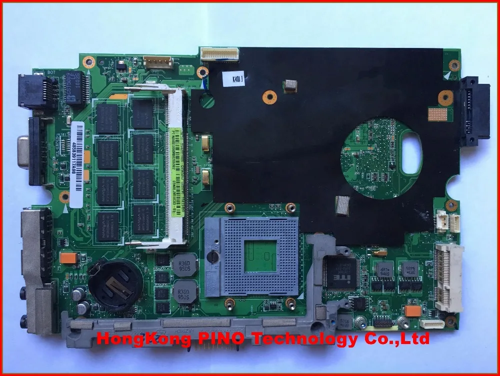 

Original For asus K50IJ motherboard GL40 ddr2 rev 2.1 K40IJ K50IJ MainBoard 100% Tested 60 days warranty