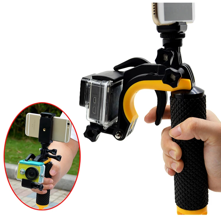 Стабилизатор затвора с плавающей ручкой для Gopro Hero 8 7 6 5 4 3 Xiaomi Yi 4k аксессуары SJCAM |
