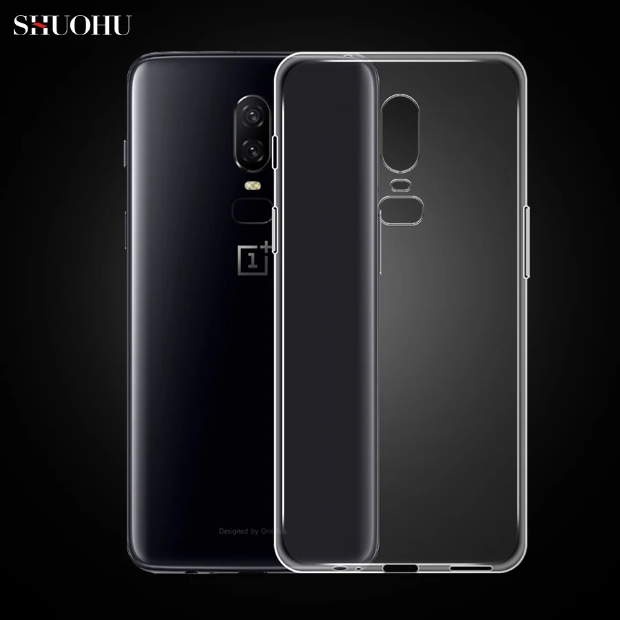 

Soft Clear TPU for OnePlus 5T five 3T 6 Six 1+5T 3T 6 Cases Transparent Cover Silicone Anti-knock Ultra Thin cover Phone case