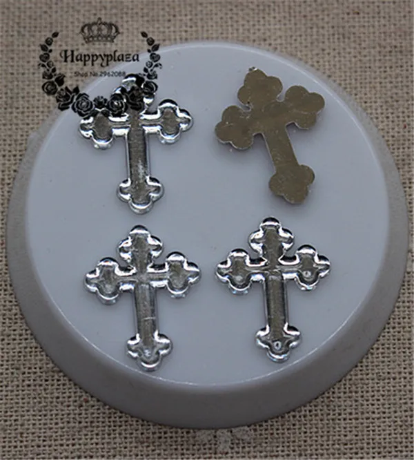 100pcs Mix Colors 17*21mm Acrylic Cross Charm Flatback Cabochon Embellishment Accessories DIY Craft Scrapbooking 