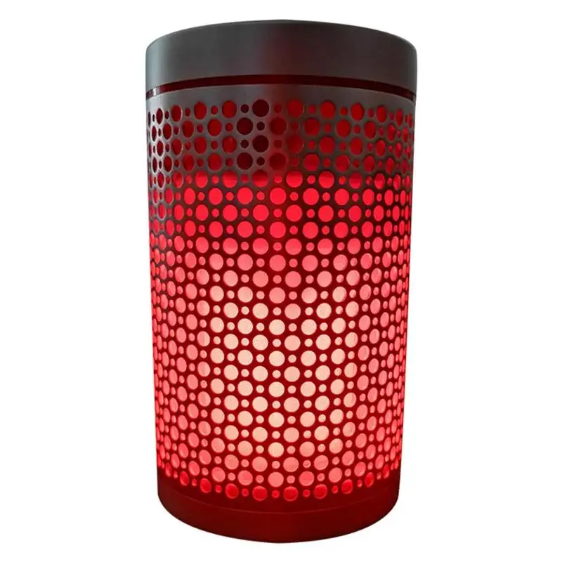 

Portable Bluetooth Flame Lamp 2-in-1 Speaker Wireless Stereo Loudspeaker Simulation of Flame Lighting Microphone Mode