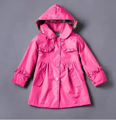 Модный стиль; Детский непромокаемый костюм из водонепроницаемого полиэстера; непромокаемая одежда для девочек; ветрозащитное пончо; студенческий плащ - Цвет: color 2