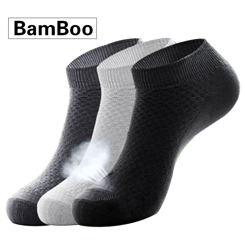 10 Pairs / Lot Men's Bamboo Short Socks Solid Color Black Male Socks and Shoes go well with Clothing 2019 Best Selling Size38-43 10 Pairs / Lot Men's Bamboo Short Socks Solid Color Black Male Socks and Shoes go well with Clothing 2019 Best Selling Size38-43