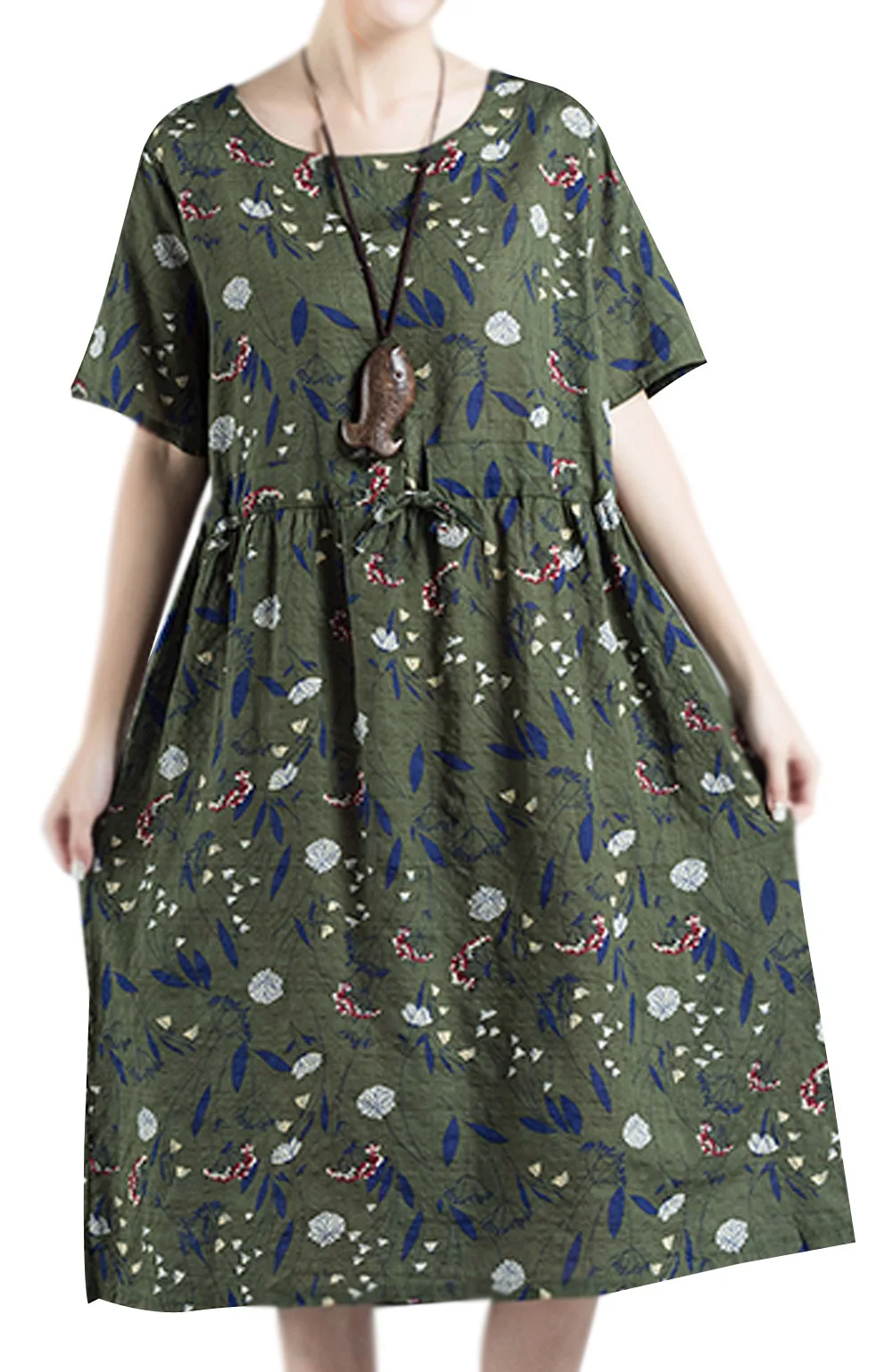 Женское летнее свободное платье из хлопка и льна|shift dress|women summerdress dress |