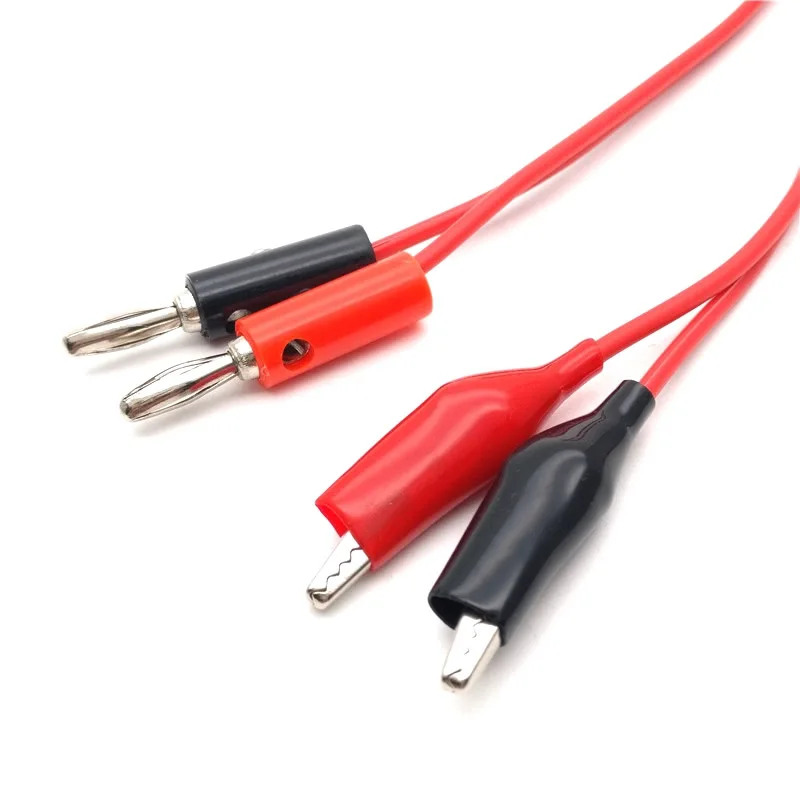 2Pair-New-Arrival-4MM-Dual-Alligator-Clip-to-Banana-Connector-Oscilloscope-Test-Probe-Cable-1M-3FT