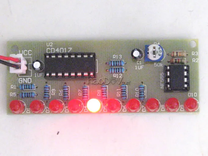NE555 led happy cycle PCB water lamp circuit board of electronic DIY production module kit parts | Бытовая техника