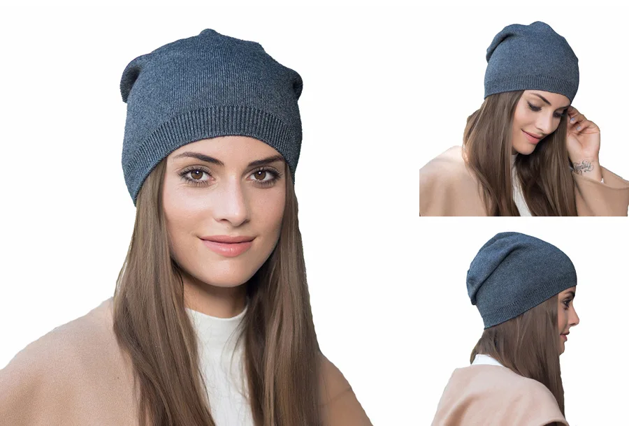 Spring and Autumn Women's Winter Beanies Skullies 2017 New Arrival Popular Hats Knitted With Wool Cap Gorros  (6)