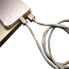 2.1A Android зарядная линия общая Быстрая зарядка Мобильная линия передачи данных одна голова телефонные кабели 1 м Прямая поставка OFC-Z17a