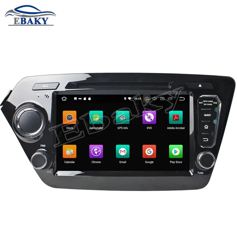 Clearance NaviTopia 8inch 4GB RAM 64GB ROM Octa Core Android 9.0 Car DVD Player For KIA K2/RIO 2011-2012/Bluetooth/GPS 11