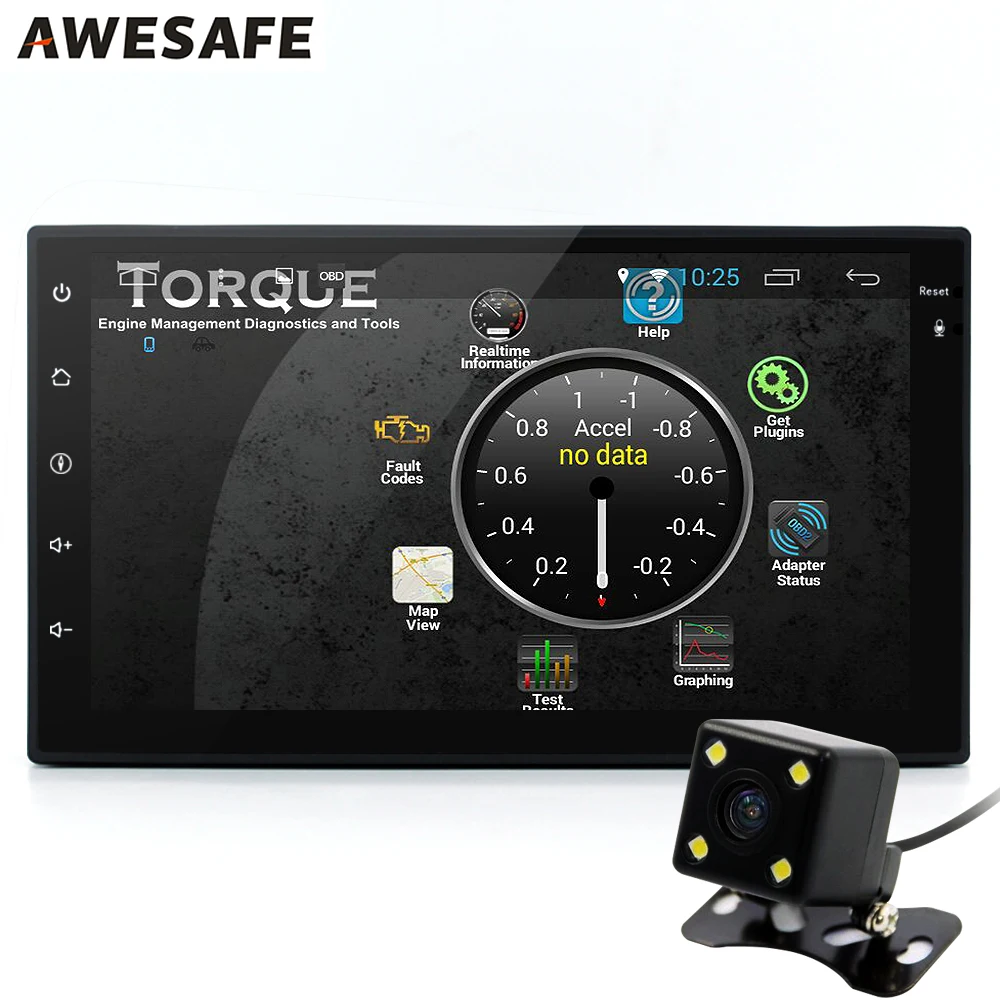 7 inch Universal 2 Din Android 4.4 Car DVD GPS Navigation Bluetooth 3G QuadCore 1024*600 Stereo Player Auto Radio Free Map