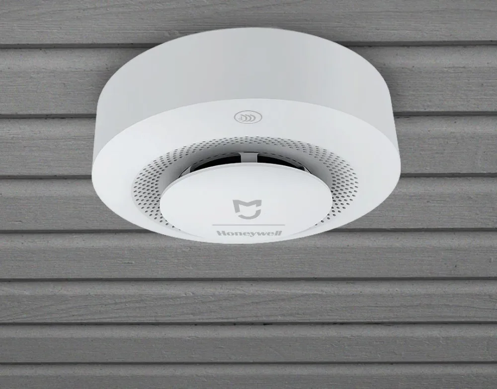 Xiaomi Mijia Honeywell Detector de alarma de incendios, Aqara Zigbee Control remoto Audible y aviso de alarma Visual funciona con Mihome APP - 6