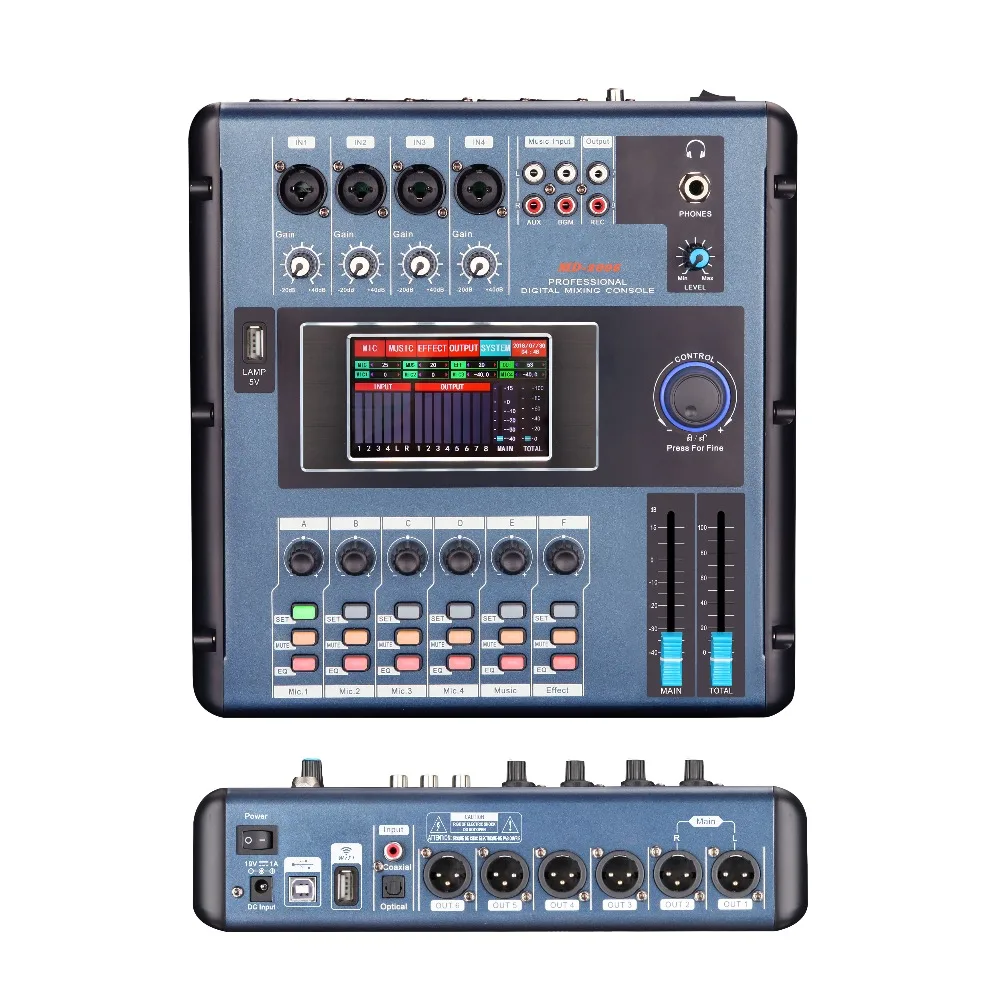 Professional audio DJ системы цифровой микшер консоли экран touchable Применить для групп