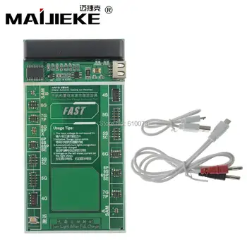 

MAIJIEKE New for iphone X 8 7 6s 6 plus 5 5s 4s battery fast charge activation tool PCB Board charging cable for Samsung series