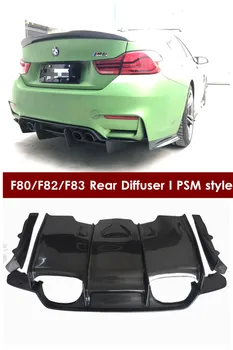

For BMW F80 F82 F83 Rear Bumper Diffuser-PSM style carbon fiber rear lip diffuser for F80 F82 M3 M4 coupe sedan