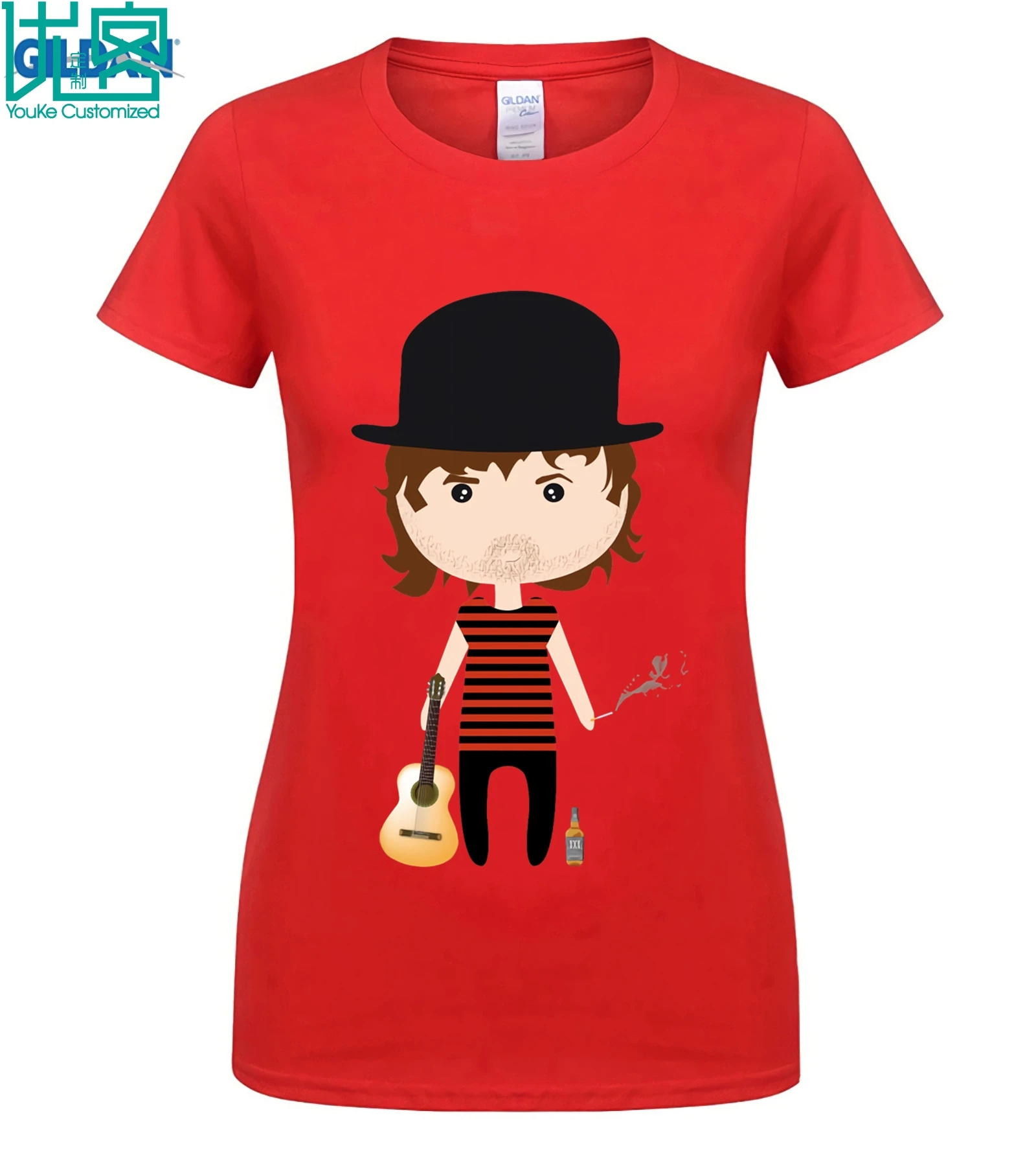 women red Футболка Joaquin Sabina - Цвет: women red