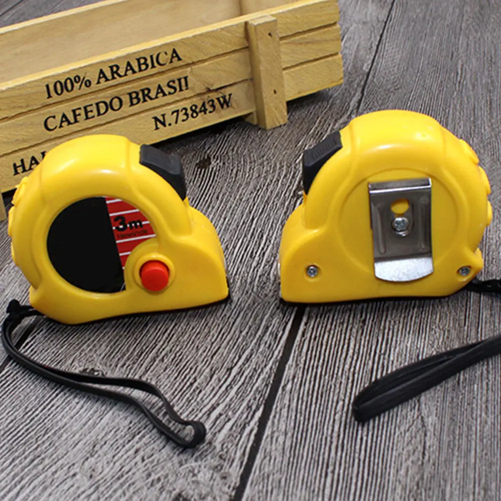 

300CM Steel Tape Measure Plastic Shell Woodworking Retractable Home Supplies