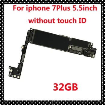 

Best price original logicboard for 32GB iphone 7Plus 7 Plus motherboard without touch ID Full unlocked mainboard IOS system