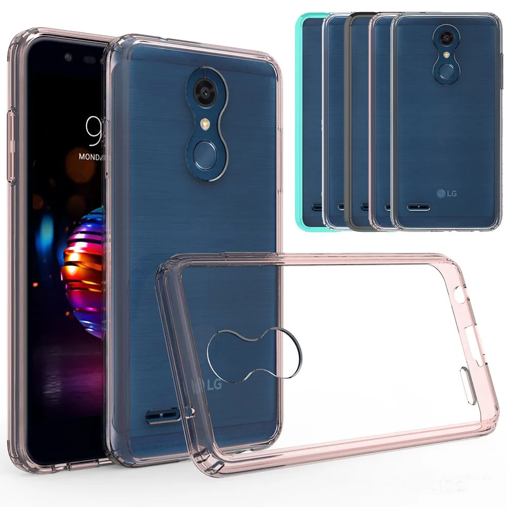 Ультратонкий Прозрачный чехол для LG K10 2018/K30/K10 Alpha/Premier Pro LTE/Phoenix Plus противоударный