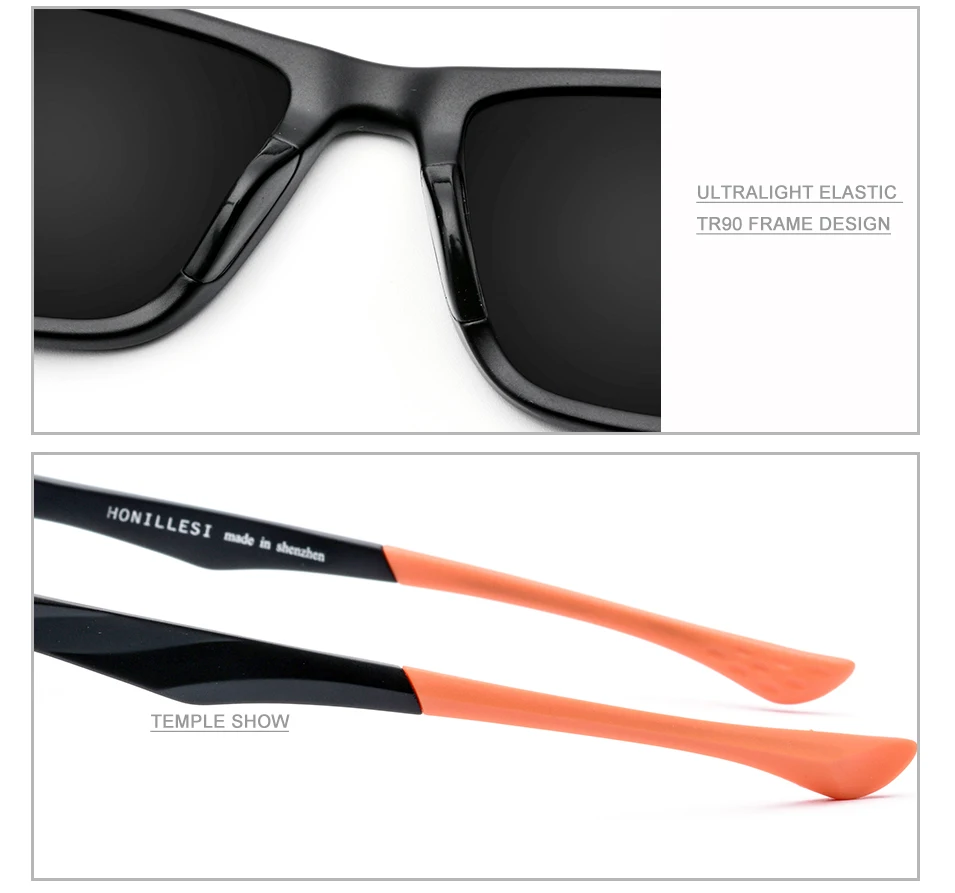 TR90, поляризационные солнцезащитные очки, мужские, спортивные, для вождения, для улицы, очки с квадратной оправой, женские, зеркальные, UV400, солнцезащитные очки для мужчин, Oculos de sol