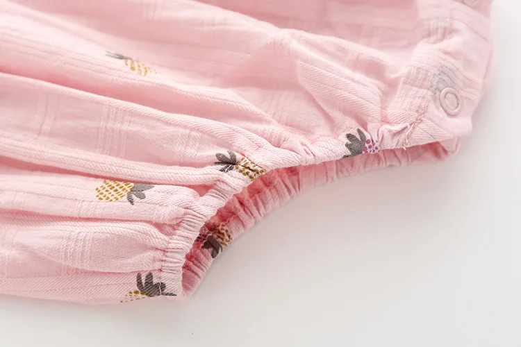 Verão Recém-nascido Bebê Macacão Voar Manga Algodão Crianças Roupas Menina 0-24 Meses Topos 2020 Mãe 8 Mamãe e Bebê
