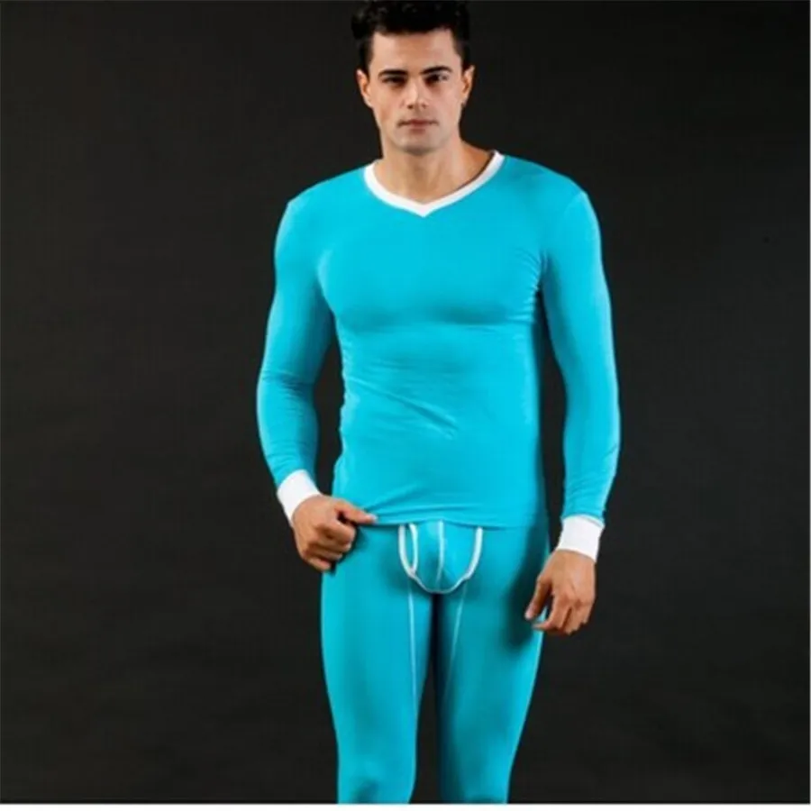 COCKCON 2016 Men With Thick Thermal Underwear Suits Men 's Clothing