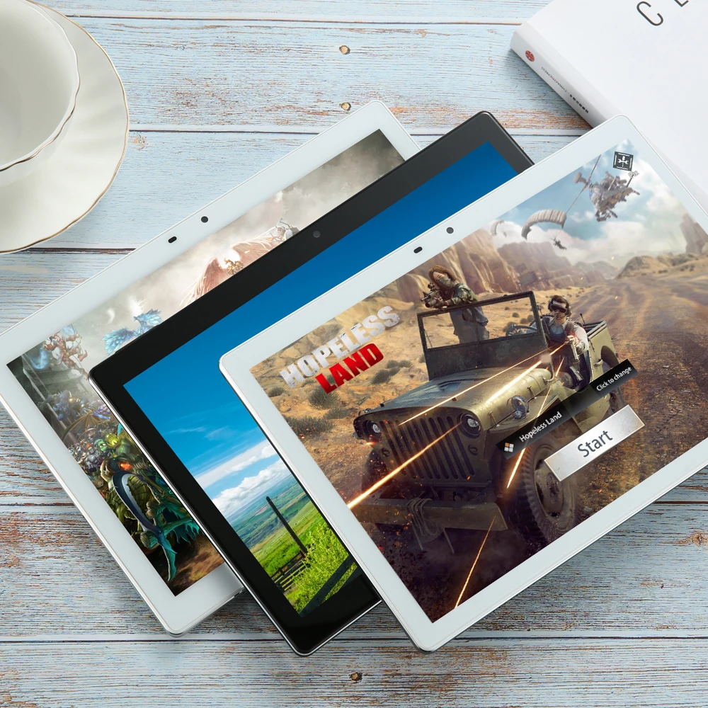 CARBAYTA S119 10.1inch Deca Core Dual 4G Phone Tablets 1920 x 1200 2.5k 8GB RAM 256GB ROM MT6797 X20 GPS Android 8.0 Tablet PC