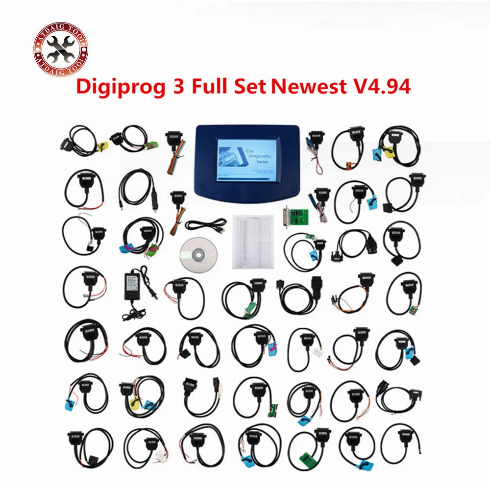 VSTM оригинальный Digiprog3 полный комплект Digiprog 3 V4.94 одометр программатор DigiprogIII