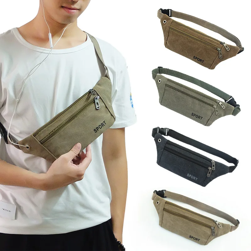 

2018 new pockets personal pockets men's mobile phone bag invisible key bag canvas ,kanken backpack,organizer,packing cubes,