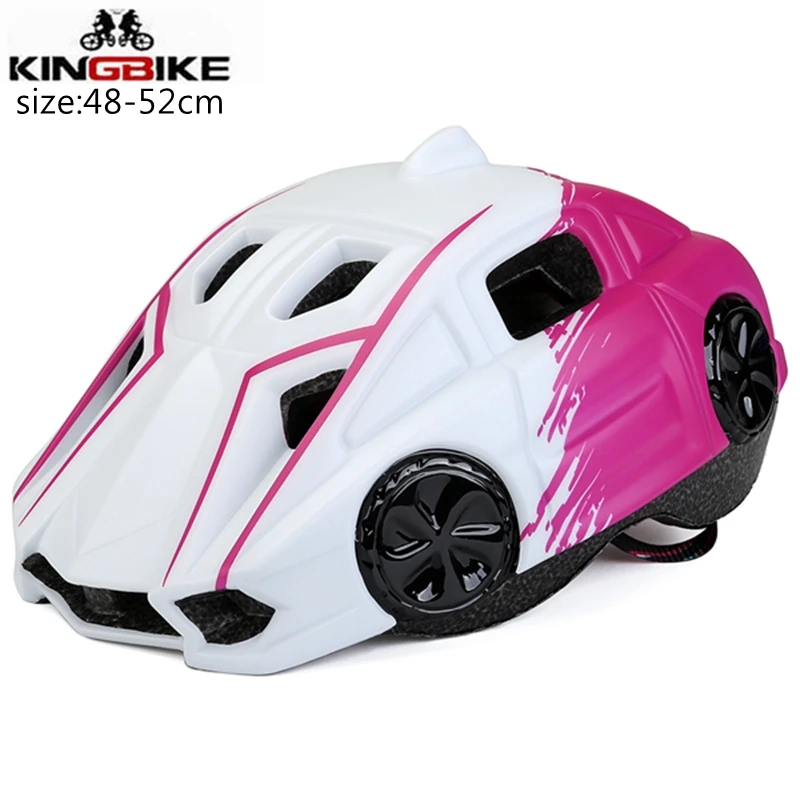 Шлем велосипедный KINGBIKE детский дышащий безопасный интегрированный 48 52
