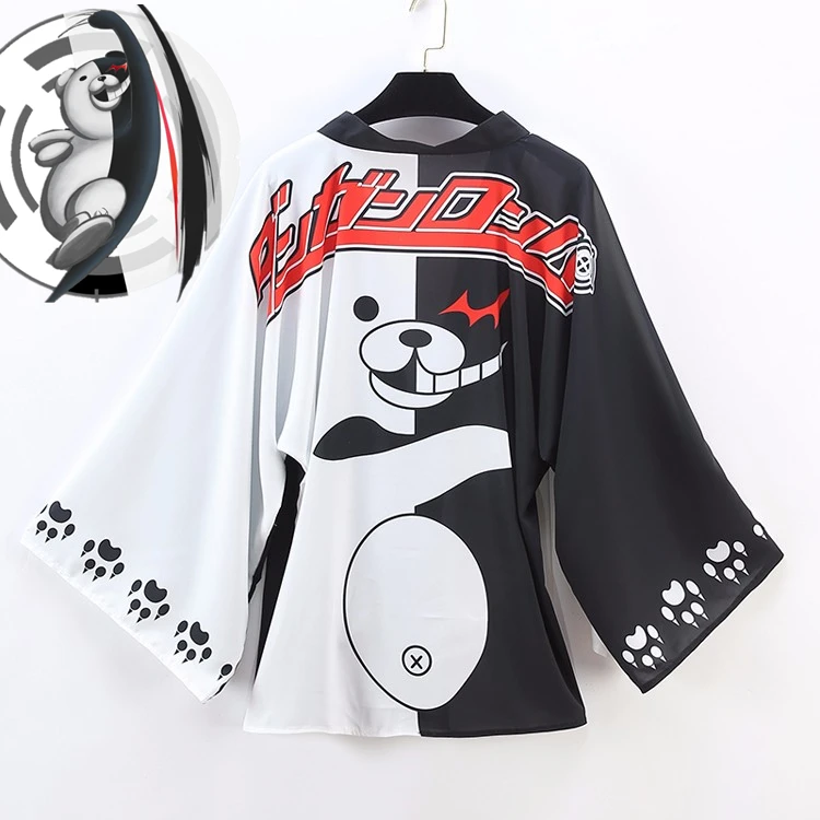 

Game Danganronpa Cosplay Monokuma Cosplay Costume Uniform Outfit Anime Cosplay Costume Halloween Carnival Cosplay Costume