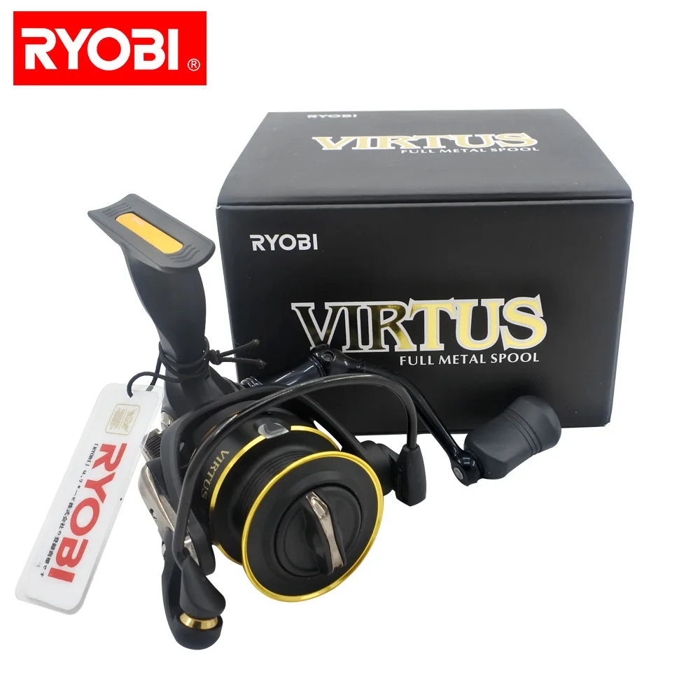 الأصلي RYOBI فيرتوس الغزل الصيد بكرة 1000-8000 حجم 4 + 1BB 5.0: 1/5. 1:1 نسبة 2.5 KG-7.5 KG الطاقة تصميم في اليابان بكرات الأصلي RYOBI فيرتوس الغزل الصيد بكرة 1000-8000 حجم 4 + 1BB 5.0: 1/5. 1:1 نسبة 2.5 KG-7.5 KG الطاقة تصميم في اليابان بكرات