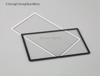 

ChengChengDianWan 10pcs/lot black&white New Top Upper LCD Screen Plastic Cover Replacement Part for 3DS XL / 3DS LL