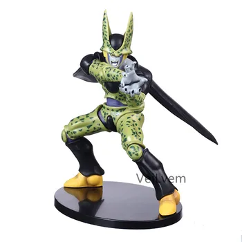 

Anime Dragon Ball Z Cell Ultimate Evolution PVC Action Figure Toy DBZ Cell Cross The Future Collection Model 18cm