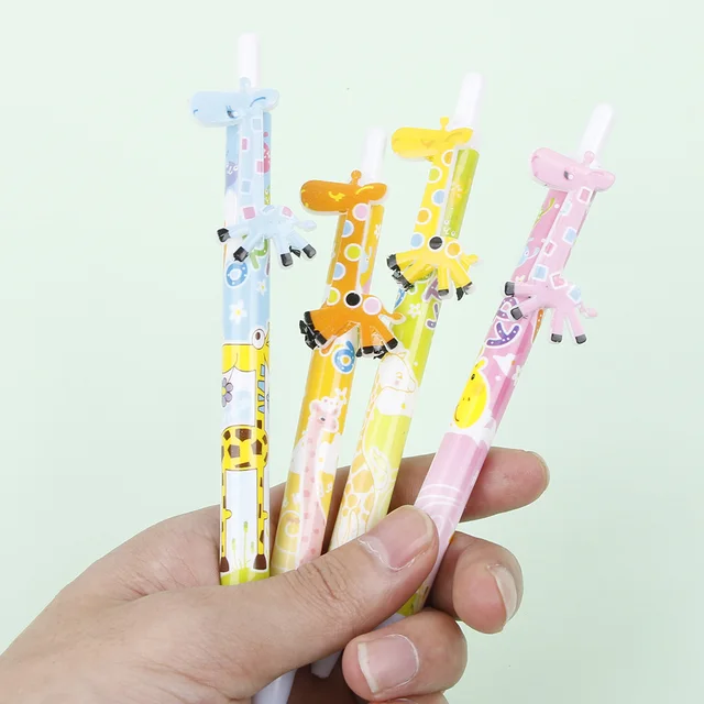 Kawaii Cartoon Ballpoint Pen Cute Creative Stationery School Office Kawaii Cartoon Ballpoint Pen Cute Creative Stationery School Office Supplies Giraffe Ball For Students Writing
