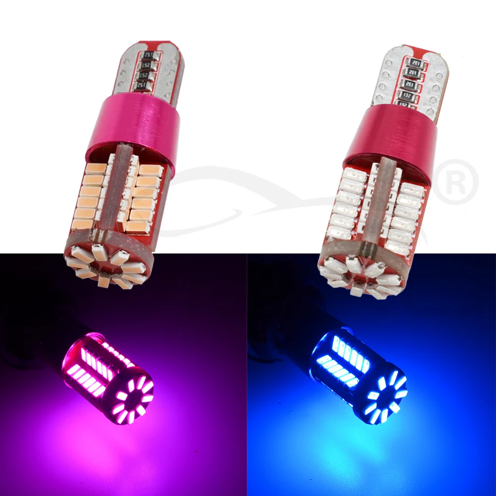 2X Авто Стайлинг авто светодиодный светильник Canbus 194 57SMD 4014 светодиодный светильник лампа без ошибок клиновой светильник светодиодный автомобильный боковой светильник