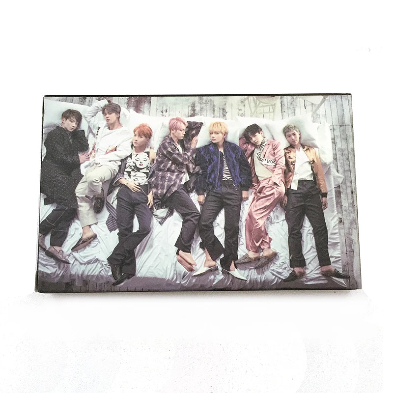 

30pcs/set New KPOP LOMO Card Boys WINGS Album Photo Poster Card Gift Fans Collection Fashion Poster Jimin JungKook SUGA Jin V RM