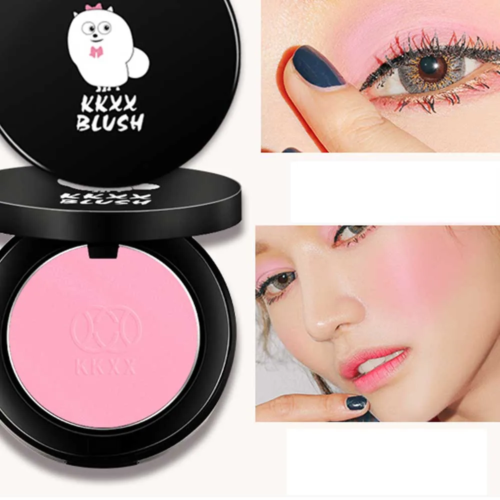 

Women Monochrome Blush Persistent Peach Makeup Nude Makeup Matte Long-wearing all type of skins healthy alive all skin types