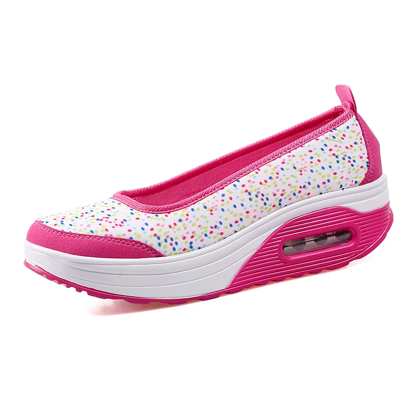 

Women Flat Platform Shoes Slip on Lightweight Female Walking Casual Shoe Moccasin Zapato Mujer Ladies Shake Boat Shoes Plus Size