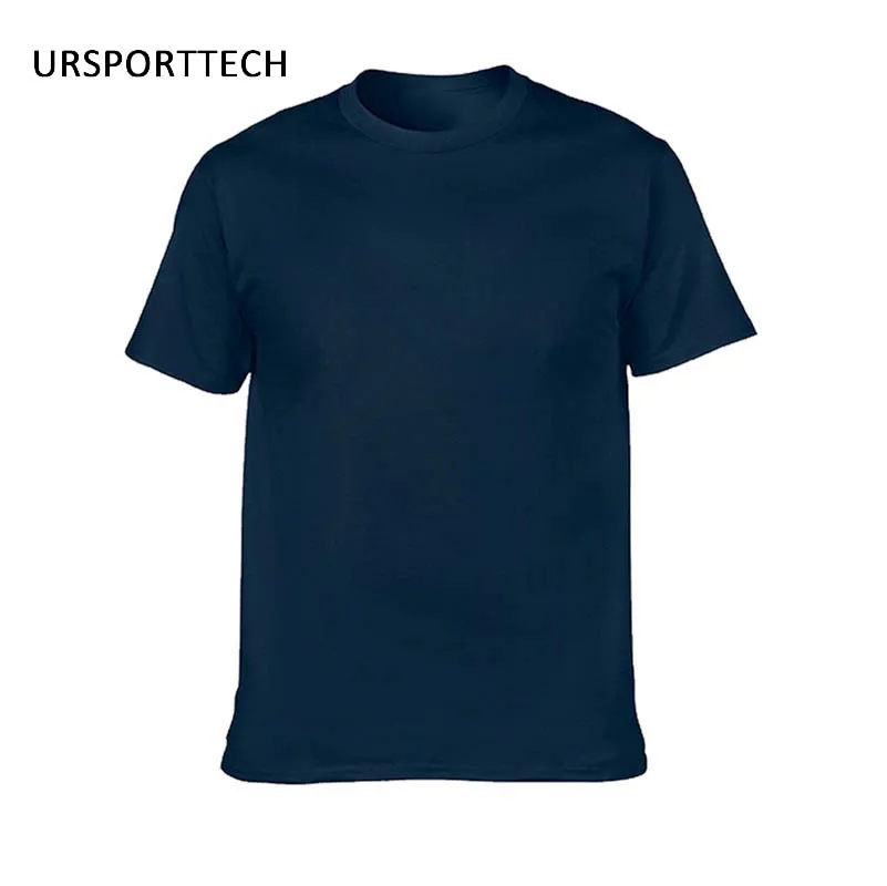 1 PCS Gildan Quality Men's Summer 100% Cotton T-Shirt Men Casual Short Sleeve O-Neck T Shirt Comfortable Solid Tops Tees