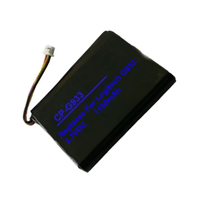 

1100mah g933 battery fit for Logitech G533, G933 533-000132 batteries