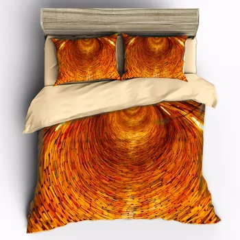 

AHSNME Book tower 3D King Queen size Duvet Set